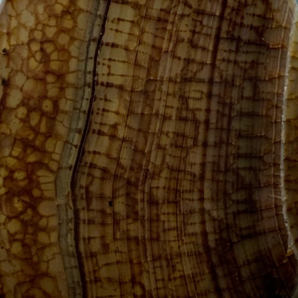 🎁 Gifted🎁 Agate Gemstone Necklace on Waxed Cord - Picture 7 of 10